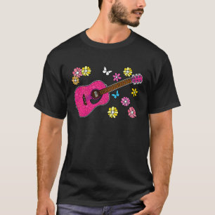 Moederdag Gitaar Akoestische Gitarist T-shirt