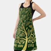 Moederdag goudboom van het leven beste mam ooit schort (Insitu)