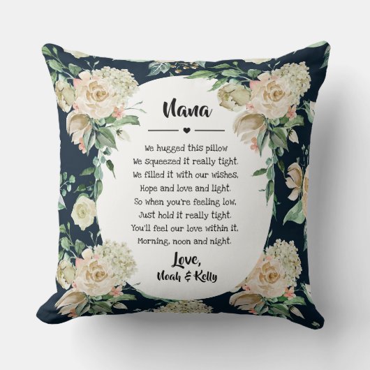 moederdag Grandma Grammy Nana van kleinkinderen Kussen (Voorkant)