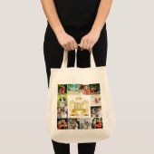 Moederdag Grootmoeder 12 Foto Collage Tote Bag (Voorkant (product))