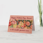 Moederdag Grootste Ammi Urdu Arabisch Moeder Kaart (Voorkant)