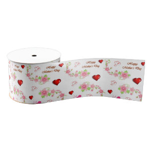Moederdag Grosgrain Lint