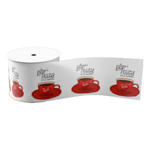 Moederdag Grosgrain Lint