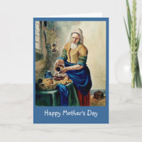 Moederdag: Het "meisje van de Keuken" van Vermeer,
