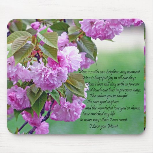 Moederdag-ik hou van je muismat (Voorkant)