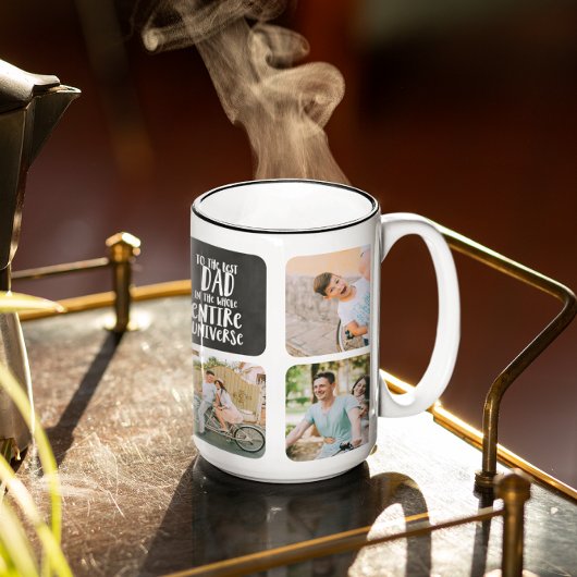 Moederdag is niet van toepassing, maar Vaderdag Fo Tweekleurige Koffiemok