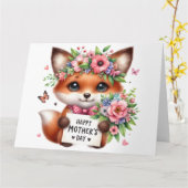  Moederdag Kaart (Gele Bloem)