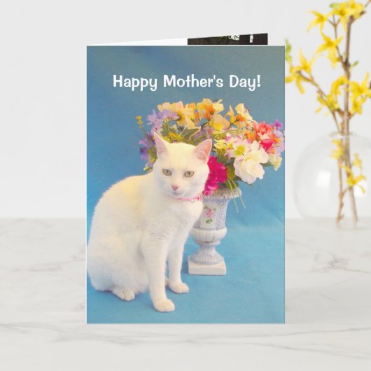 Moederdag Kaart (Gele Bloem)