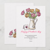 Moederdag Kaart (Voorkant / Achterkant)