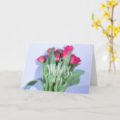 Moederdag kaart (Gele Bloem)