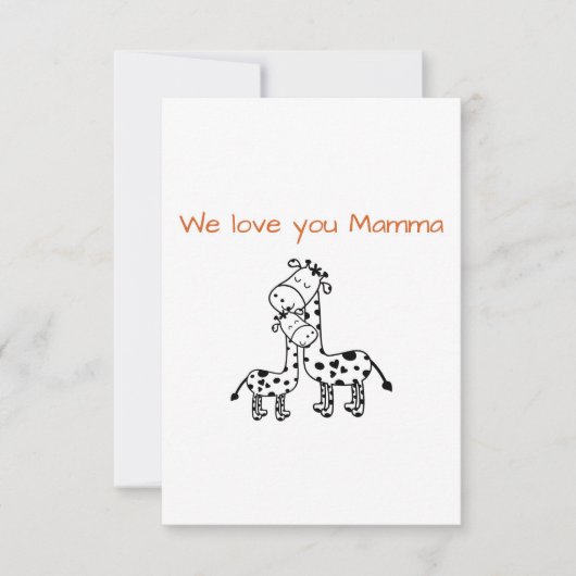 Moederdag kaart (Voorkant)