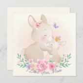 Moederdag kaart (Voorkant / Achterkant)