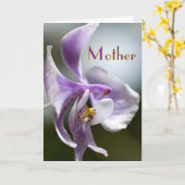 Moederdag kaart (Gele Bloem)