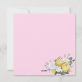 Moederdag kaart (Achterkant)