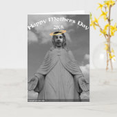 Moederdag Kaart (Gele Bloem)