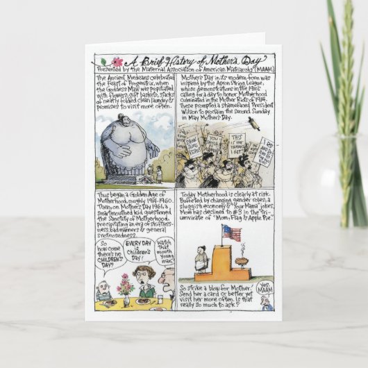 Moederdag kaart (Voorkant)