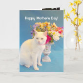 Moederdag Kaart (Gele Bloem)