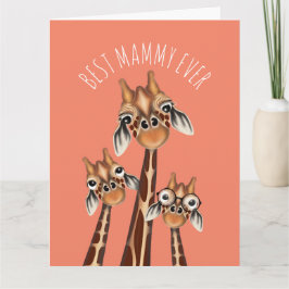 Moederdag kaart - BESTE MAMMA EVER