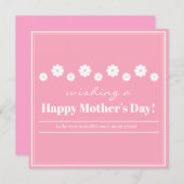 Moederdag Kaart, beste moeder ooit (Voorkant / Achterkant)