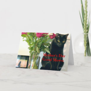 moederdag Kaart "Good Mews/Bad Mews"