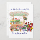 Moederdag-Kaart personaliseren (Voorkant / Achterkant)