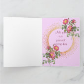 Moederdag Kaart Vintage Flowers (Binnen)