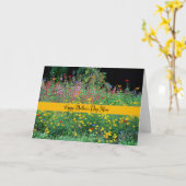 Moederdag Kaart voor mama met wilde bloemen (Gele Bloem)