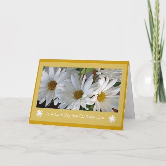 Moederdag Kaart voor stap mama (Voorkant)
