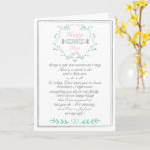 Moederdag Kaart voor vrouw (Gele Bloem)