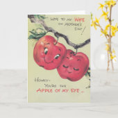 Moederdag Kaart voor vrouw (Gele Bloem)