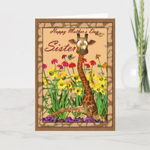 Moederdag Kaart, zus Kaart