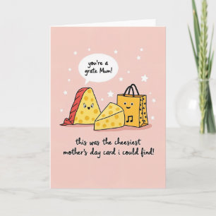 Moederdag Kaas Cadeaubon Kaart