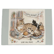 Moederdag Kat en Kittens