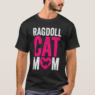 Moederdag Kat Moederskat Ragdoll Kat Moeder T-shirt