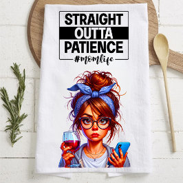 Moederdag Keuken Handdoek, Moederdag Theedoek