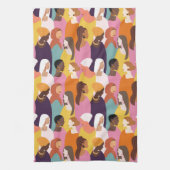 Moederdag keukenhanddoek (Verticaal)