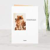 MOEDERDAG KITTEN MET ROZEN KAART (Achterkant)