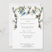 Moederdag Klimop Ranken Mooie Vogels Kaart (Voorkant)