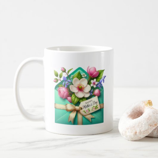 Moederdag koffiemok (Met donut)