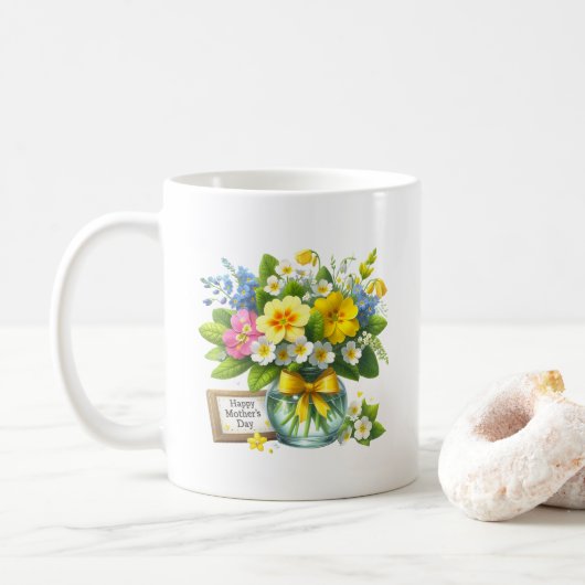 Moederdag koffiemok (Met donut)