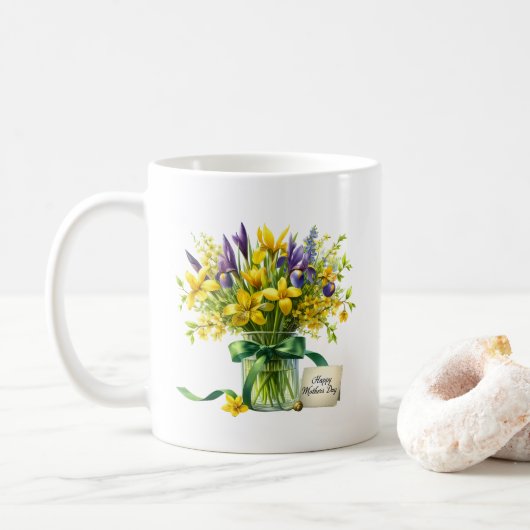 Moederdag koffiemok (Met donut)