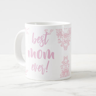 Moederdag koffiemok extra grote beker