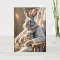 Moederdag konijn en Baby konijn