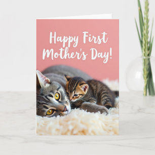 Moederdag Kunstkaart Tabby Kaart