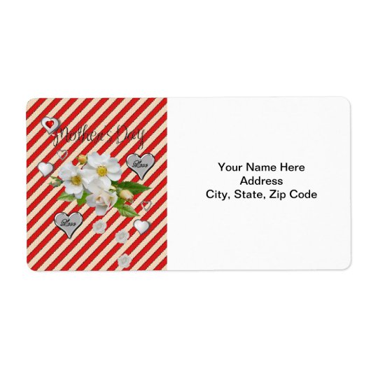 Moederdag labels (Voorkant)