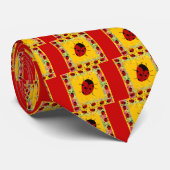 Moederdag Ladybugs Stropdas (Opgerold)