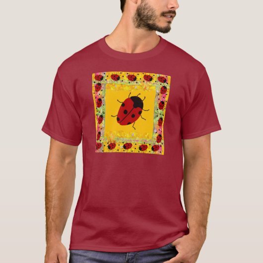 Moederdag Ladybugs T-shirt (Voorkant)
