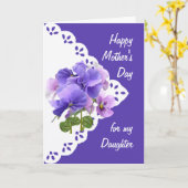 Moederdag laster kaart (Gele Bloem)