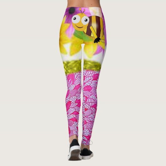 Moederdag Leggings Hommeltje (Achterkant)