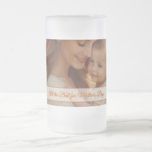 Moederdag Liefde – Een Moment van Pure Gelukzaligh Matglas Bierpul